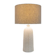 Modern European furniture - Crackle White Ceramic Table Lamp - www.oroa.com