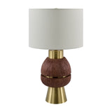 Modern European furniture - Stacked Base Modern Table Lamp - www.oroa.com