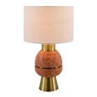 Modern European furniture - Textured Stacked Base Table Lamp - www.oroa.com