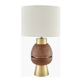 Modern European furniture - Stacked Base Accent Table Lamp - www.oroa.com