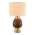 Modern European furniture - Stacked Base Accent Table Lamp - www.oroa.com