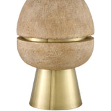 Modern European furniture - Stacked Base Accent Table Lamp - www.oroa.com