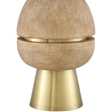 Modern European furniture - Stacked Base Accent Table Lamp - www.oroa.com