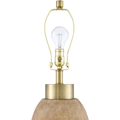 Modern European furniture - Stacked Base Accent Table Lamp - www.oroa.com