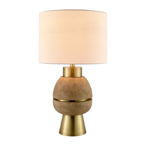 Modern European furniture - Stacked Base Accent Table Lamp - www.oroa.com