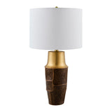 Modern European furniture - Painted Gold Accent Table Lamp - www.oroa.com