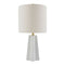 Modern European furniture - Faceted Ceramic Accent Table Lamp - www.oroa.com