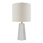 Modern European furniture - Faceted Ceramic Accent Table Lamp - www.oroa.com
