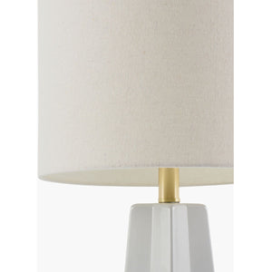   Modern European furniture - Faceted Ceramic Accent Table Lamp - www.oroa.com | Oroa.com