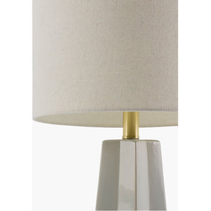   Modern European furniture - Faceted Ceramic Accent Table Lamp - www.oroa.com | Oroa.com