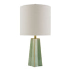 Modern European furniture - Faceted Ceramic Accent Table Lamp - www.oroa.com