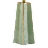 Modern European furniture - Faceted Ceramic Accent Table Lamp - www.oroa.com