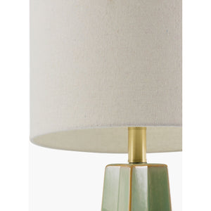   Modern European furniture - Faceted Ceramic Accent Table Lamp - www.oroa.com | Oroa.com