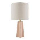Modern European furniture - Faceted Ceramic Accent Table Lamp - www.oroa.com