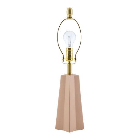 Modern European furniture - Faceted Ceramic Accent Table Lamp - www.oroa.com