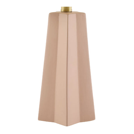 Modern European furniture - Faceted Ceramic Accent Table Lamp - www.oroa.com