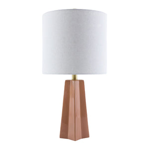   Modern European furniture - Faceted Ceramic Accent Table Lamp - www.oroa.com | Oroa.com