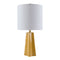 Modern European furniture - Faceted Ceramic Accent Table Lamp - www.oroa.com