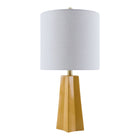 Modern European furniture - Faceted Ceramic Accent Table Lamp - www.oroa.com