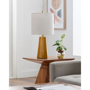   Modern European furniture - Faceted Ceramic Accent Table Lamp - www.oroa.com | Oroa.com