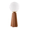 Modern European furniture - White Glass Globe Table Lamp - www.oroa.com