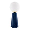 Modern European furniture - White Glass Globe Table Lamp - www.oroa.com