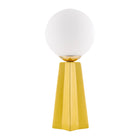 Modern European furniture - White Glass Globe Table Lamp - www.oroa.com