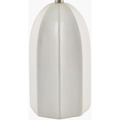 Modern European furniture - Glazed Ceramic Linen Table Lamp - www.oroa.com