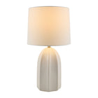 Modern European furniture - Glazed Ceramic Linen Table Lamp - www.oroa.com