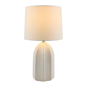   Modern European furniture - Glazed Ceramic Linen Table Lamp - www.oroa.com | Oroa.com