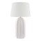 Modern European furniture - Glazed Ceramic Linen Table Lamp - www.oroa.com