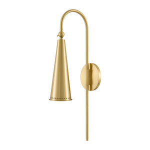   Modern European furniture - Gold Conical Wall Lamp - www.oroa.com | Oroa.com