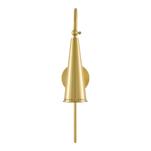   Modern European furniture - Gold Conical Wall Lamp - www.oroa.com | Oroa.com