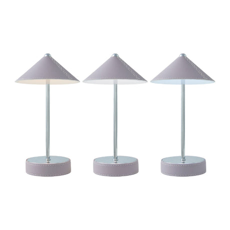 Modern European furniture - Empire Leather Shade Table Lamp - www.oroa.com