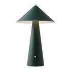 Modern European furniture - Brushed Leather Accent Table Lamp - www.oroa.com