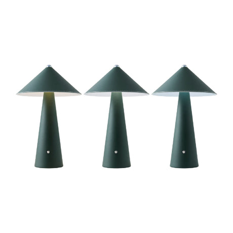 Modern European furniture - Brushed Leather Accent Table Lamp - www.oroa.com