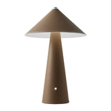 Modern European furniture - Brushed Leather Accent Table Lamp - www.oroa.com