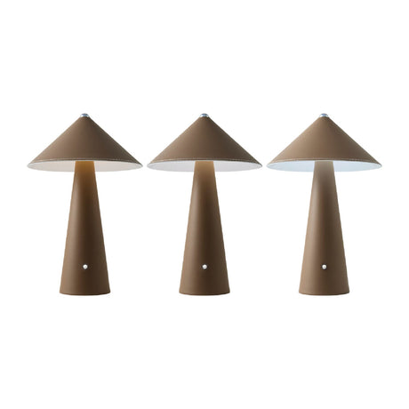 Modern European furniture - Brushed Leather Accent Table Lamp - www.oroa.com