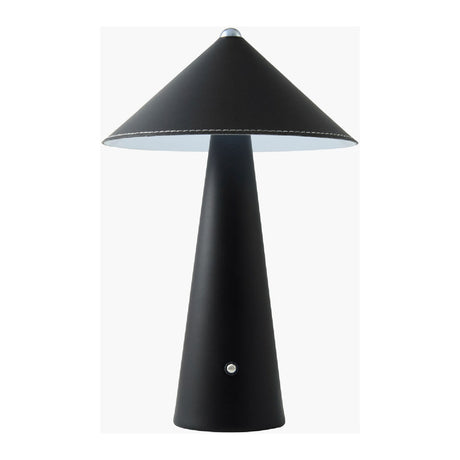 Modern European furniture - Brushed Leather Accent Table Lamp - www.oroa.com
