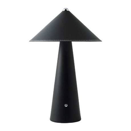 Modern European furniture - Brushed Leather Accent Table Lamp - www.oroa.com