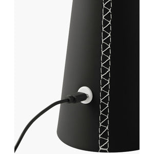   Modern European furniture - Brushed Leather Accent Table Lamp - www.oroa.com | Oroa.com