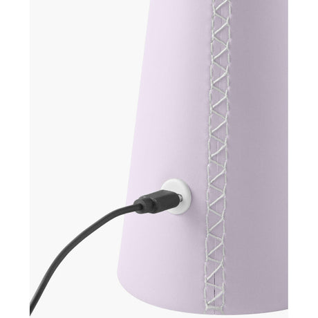 Modern European furniture - Brushed Leather Accent Table Lamp - www.oroa.com