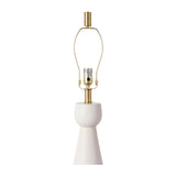 Modern European furniture - White Conical Base Table Lamp - www.oroa.com