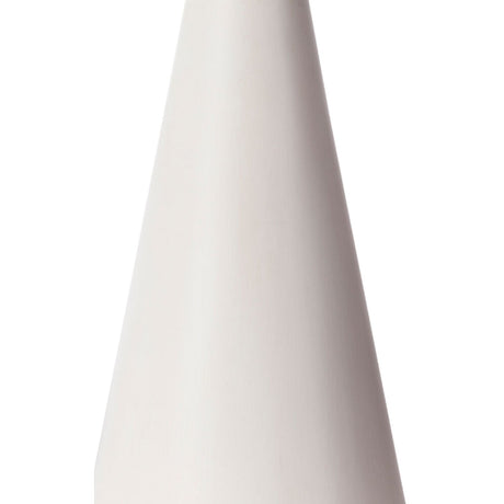 Modern European furniture - White Conical Base Table Lamp - www.oroa.com