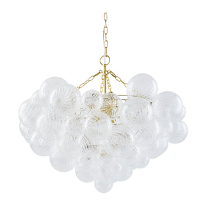   Etched Glass Orbs Chandelier | Oroa.com