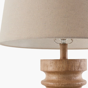   Modern European furniture - Cream Linen Accent Table Lamp - www.oroa.com | Oroa.com