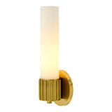 Modern European furniture - Cylindrical White Glass Wall Lamp S - www.oroa.com