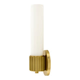Modern European furniture - Cylindrical White Glass Wall Lamp S - www.oroa.com