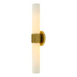 Modern European furniture - Cylindrical White Glass Wall Lamp L - www.oroa.com