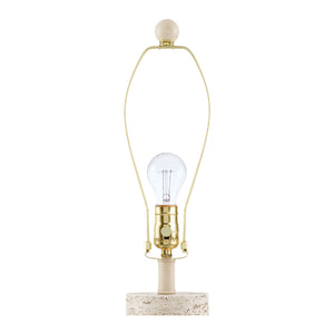   Cream Round Base Table Lamp | Oroa.com